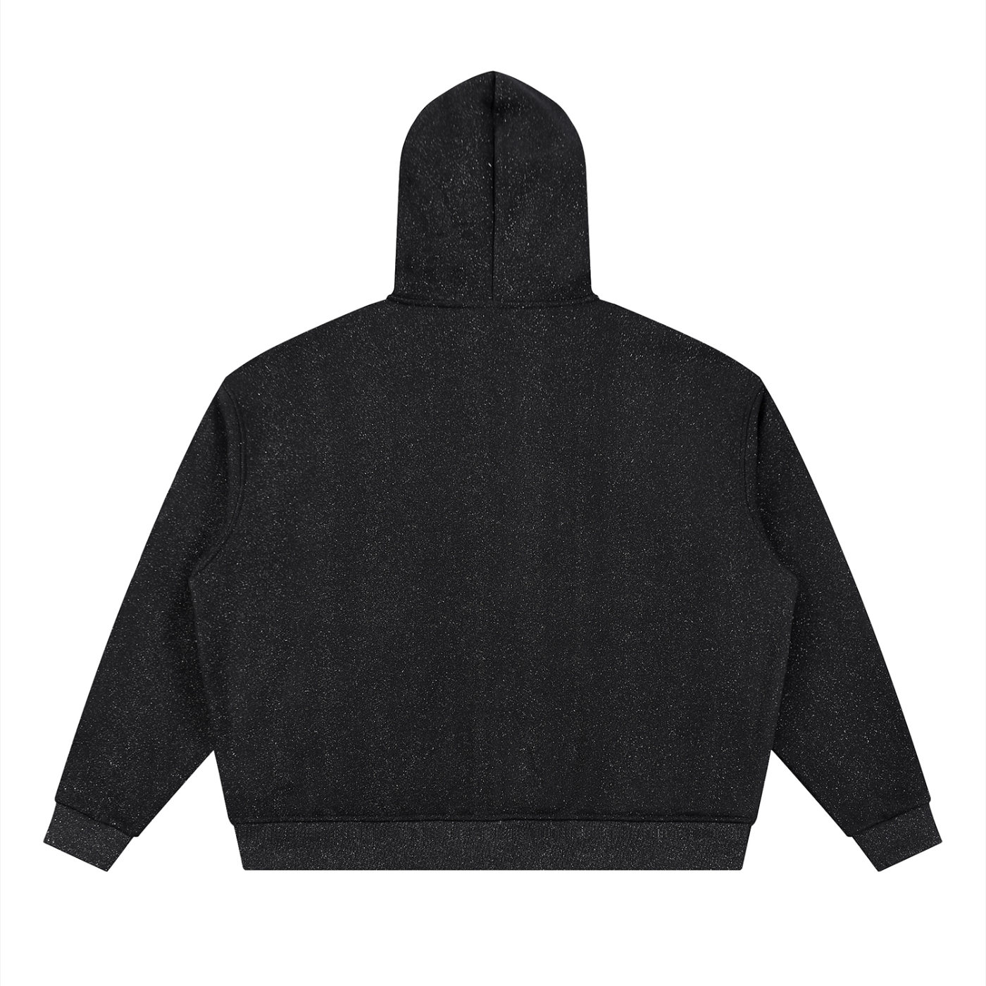 Unisex Sparkles Full Zip Boxy Hoodie