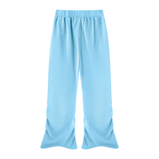 Vintage Wash Ruched Sweatpants