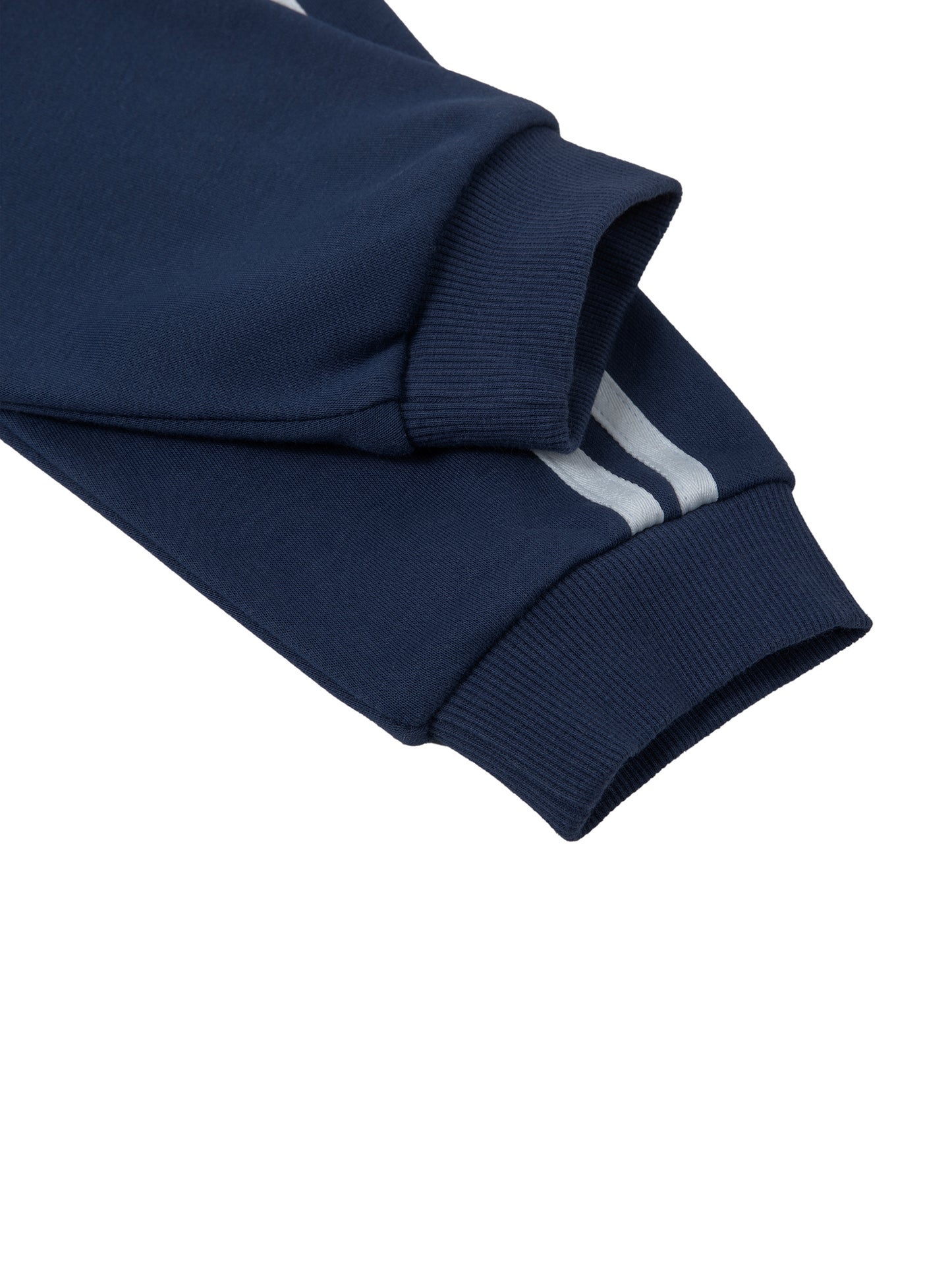 Side Stripe Cropped Hoodie-"WLLY"