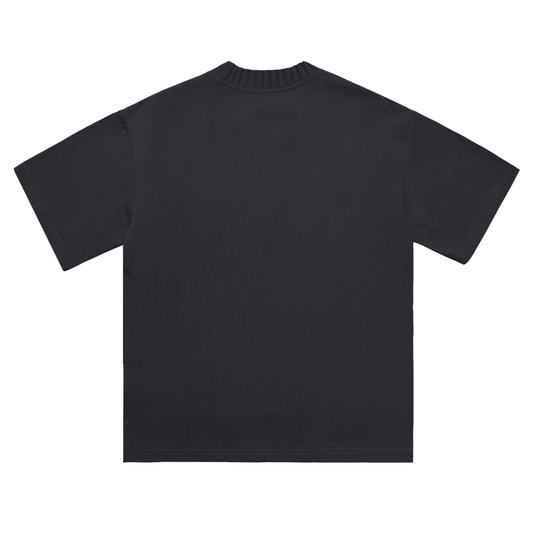 Strick-Tee mit Rundhalsausschnitt – "Stitch"