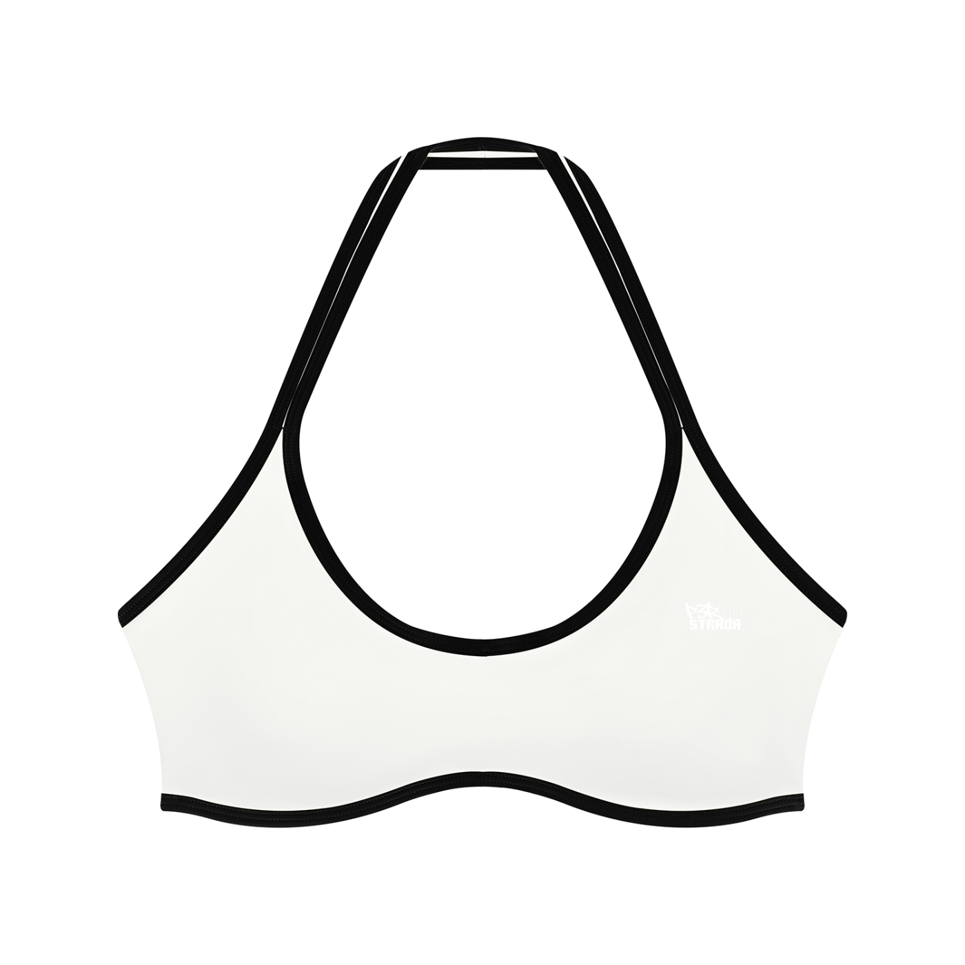 Women's Halter Color Block Yoga Sports Bra