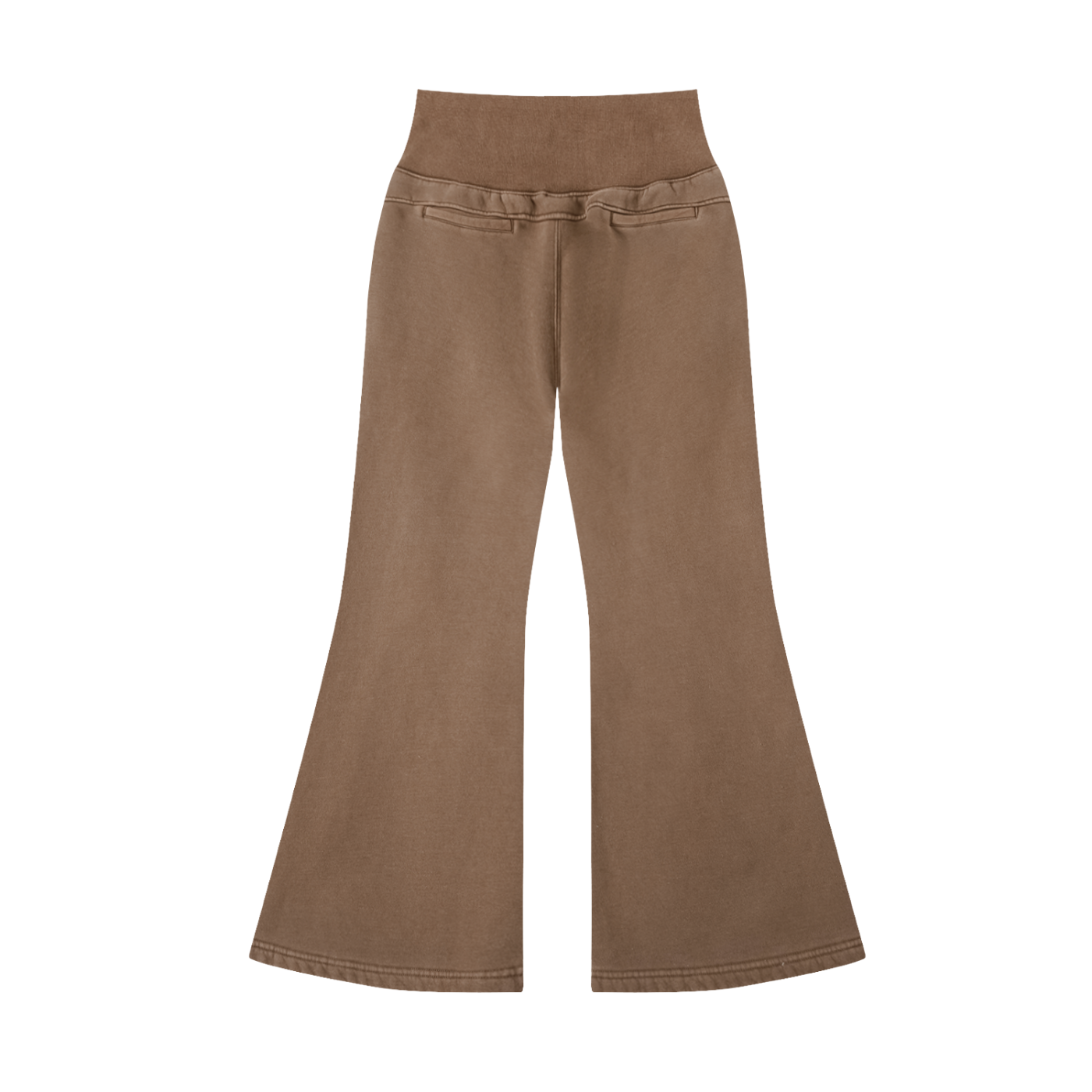 Flared Fleece Pants-"2STRADA"