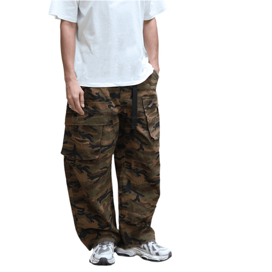 Wide-leg Jeans-"CRAM"