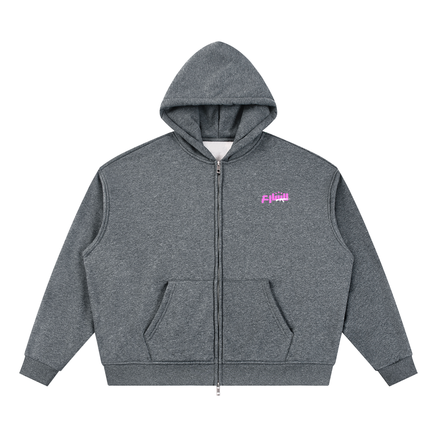 SPARKLES ZIPPER-"FINITO BLANQUITO"
