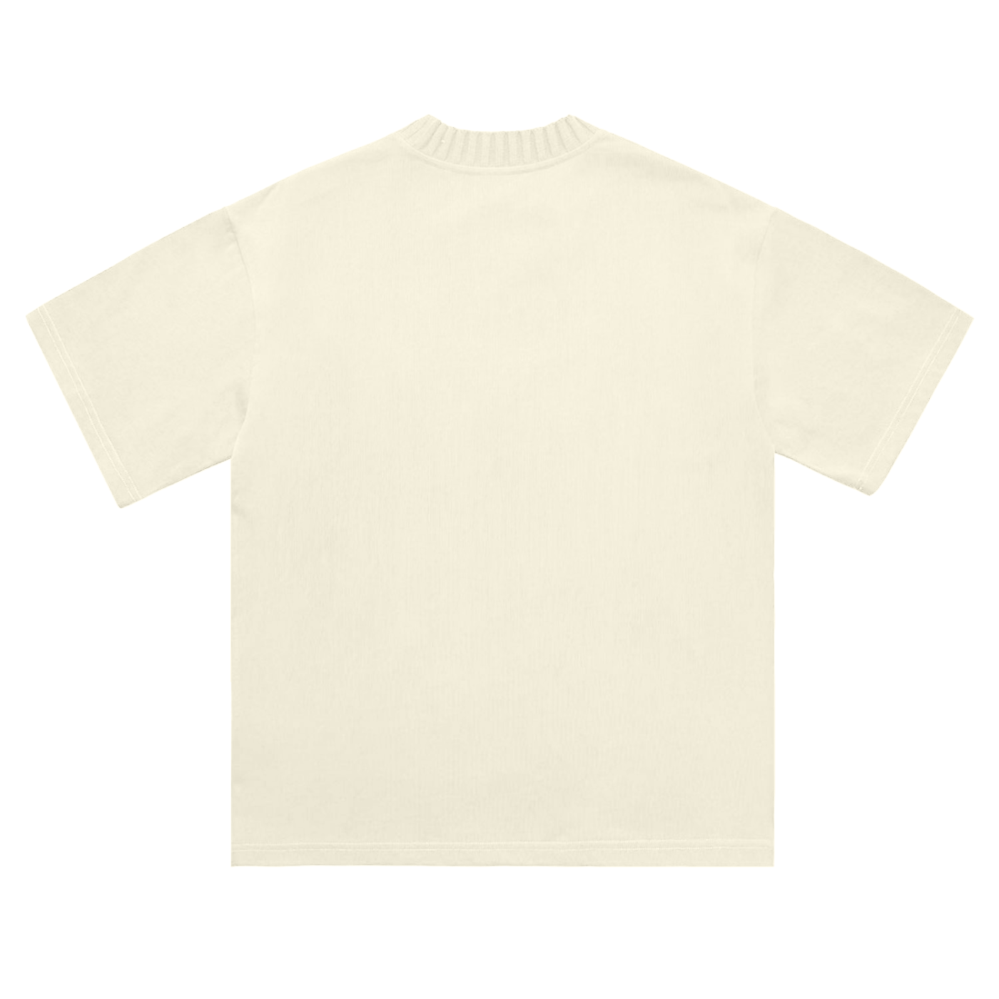 Strick-Tee mit Rundhalsausschnitt – "Stitch"