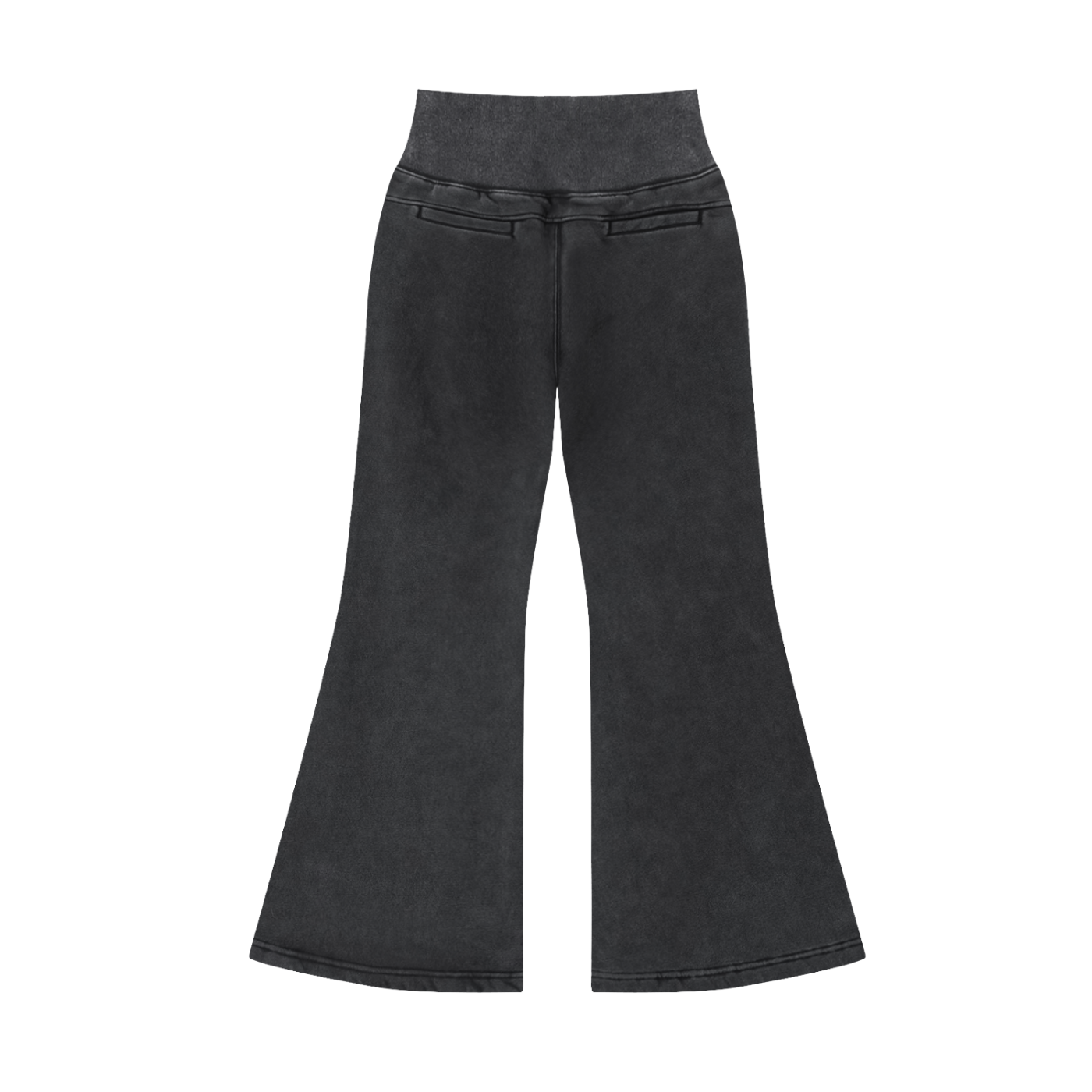 Flared Fleece Pants-"2STRADA"
