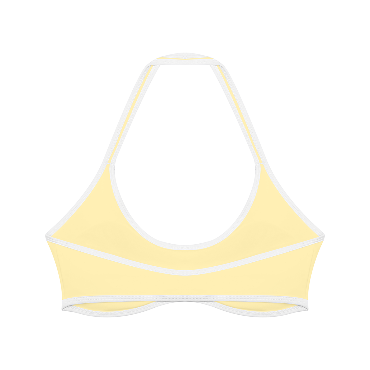 Women's Halter Color Block Yoga Sports Bra