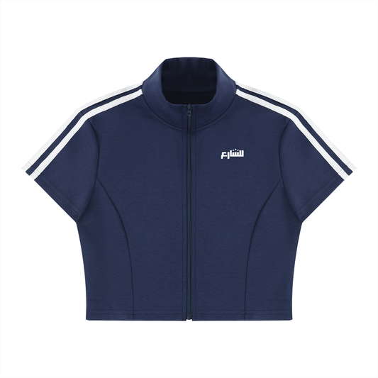 Women's Cropped ZIPPER-"WLLY"