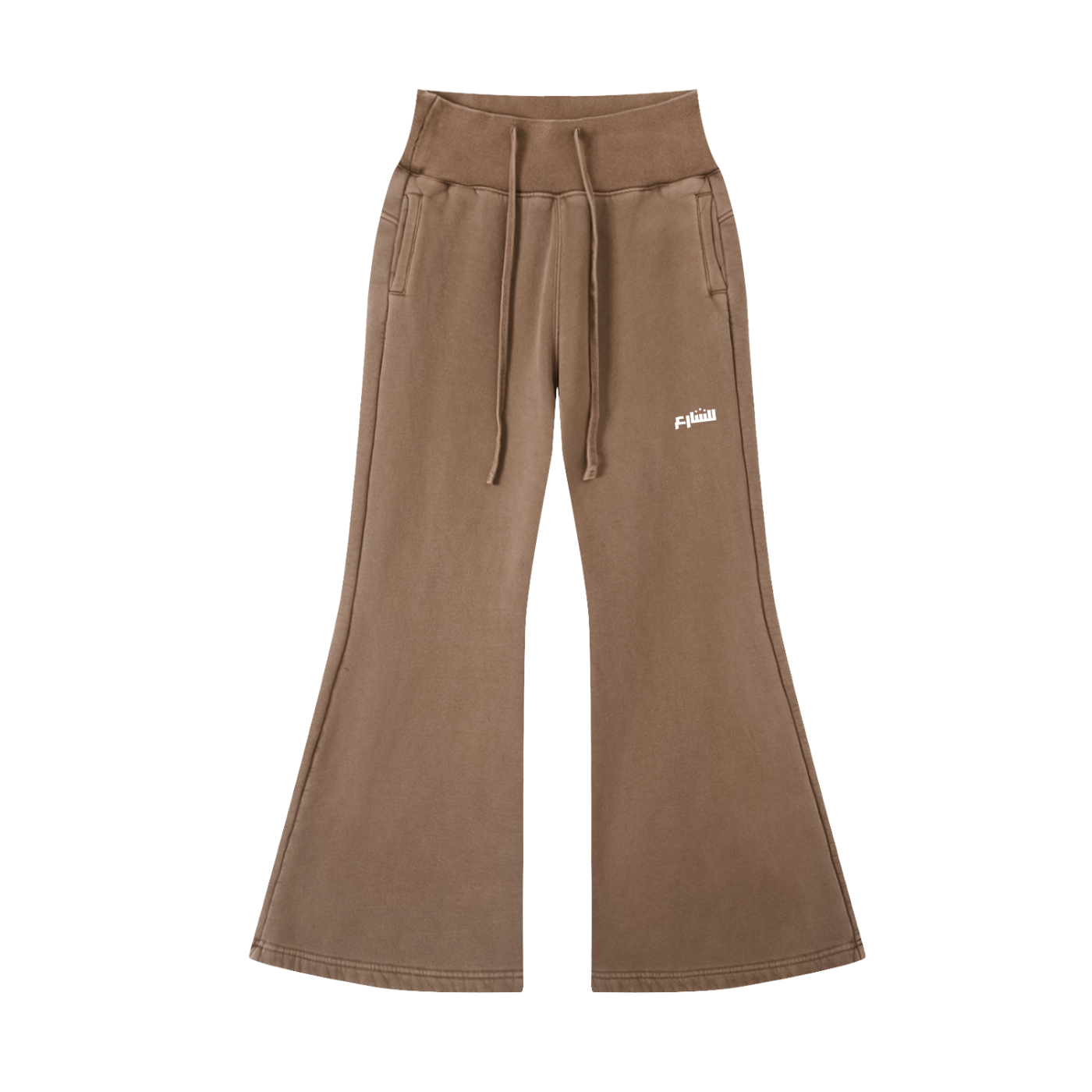 Flared Fleece Pants-"2STRADA"