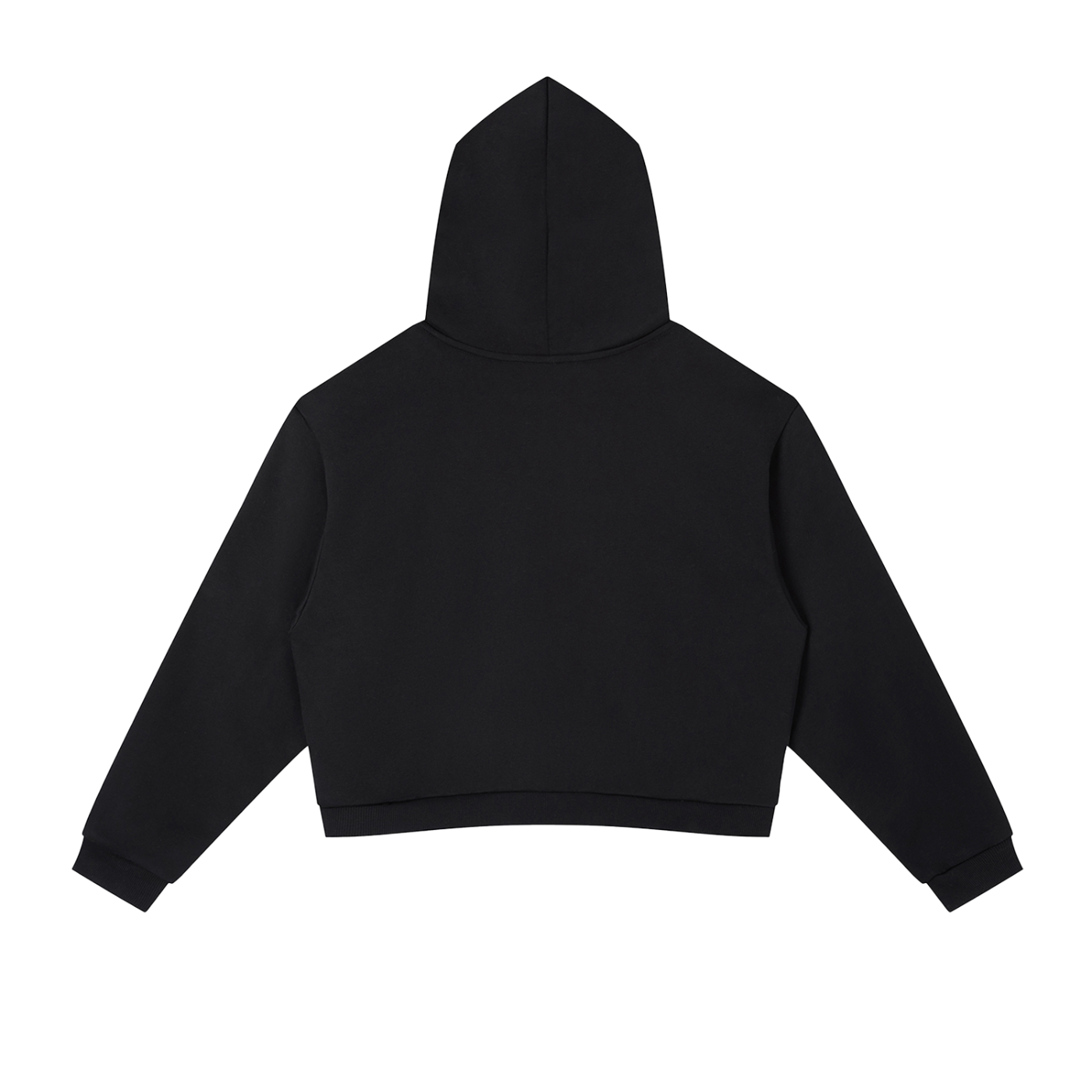 Side Stripe Cropped Hoodie-"WLLY"