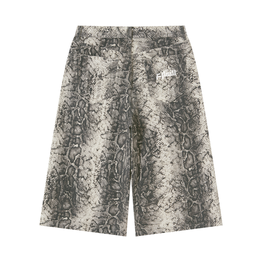Men's Snake Print Shorts