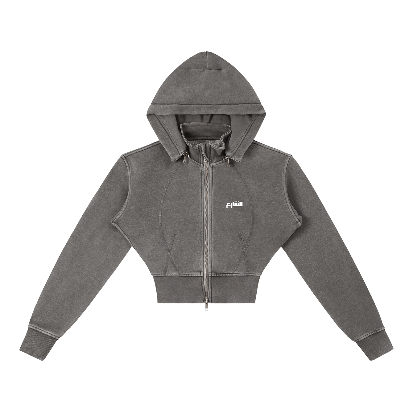 Cropped Hoodie-"2STRADA"