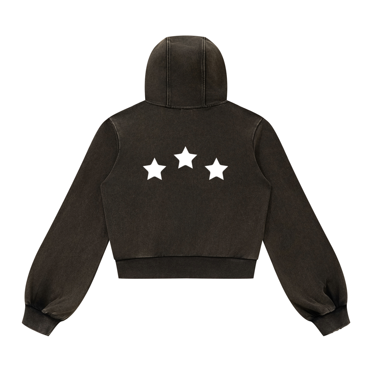 Vintage Wash Full Zip Hoodie