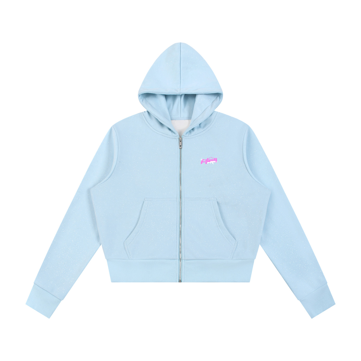 SPARKLES ZIPPER-"ICEBABY"