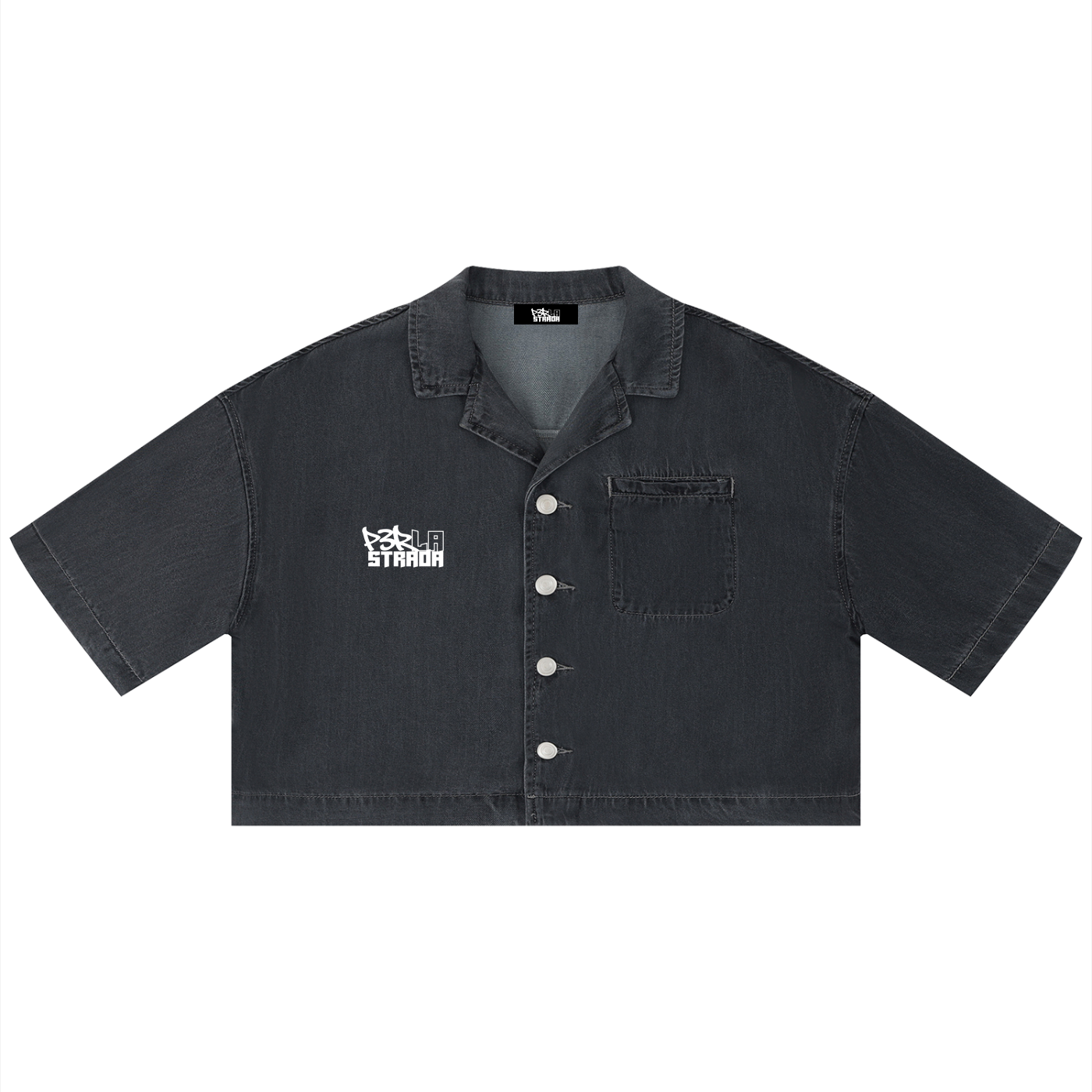 Boxy Cropped Shirt