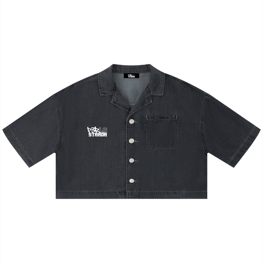 Boxy Cropped Shirt