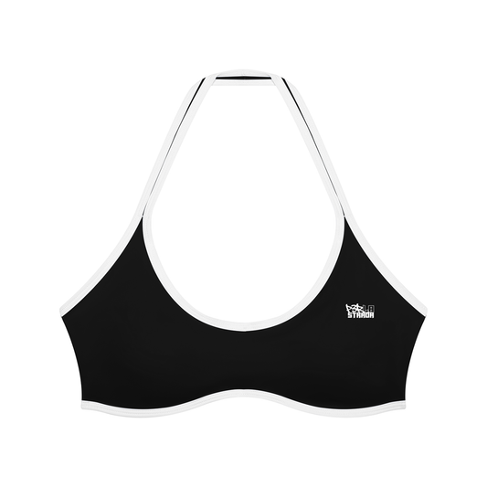Women's Halter Color Block Yoga Sports Bra