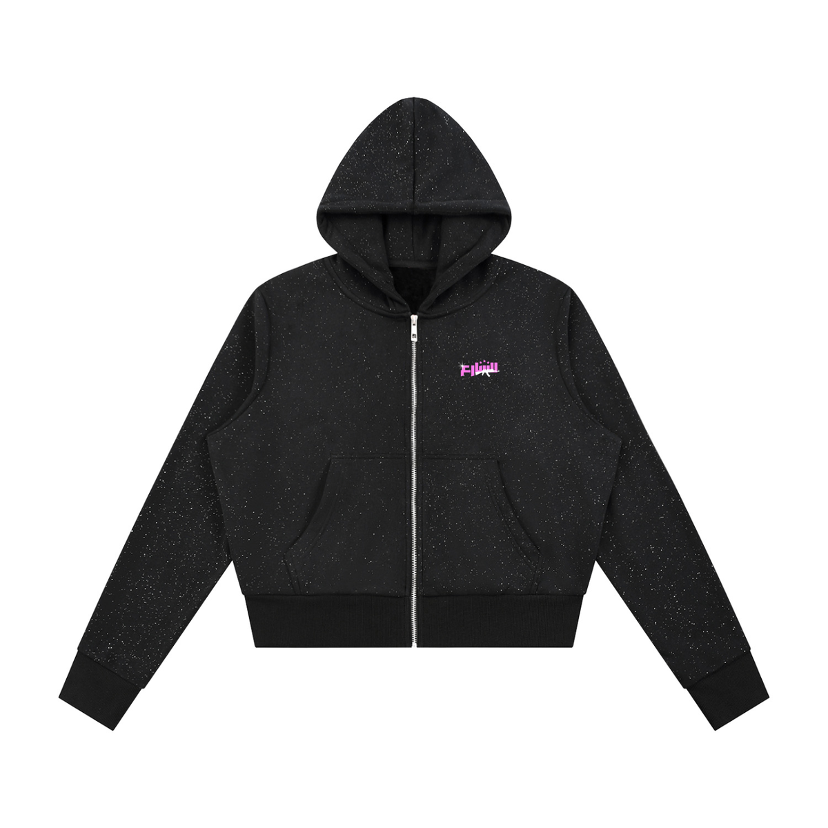 SPARKLES ZIPPER-"ICEBABY"