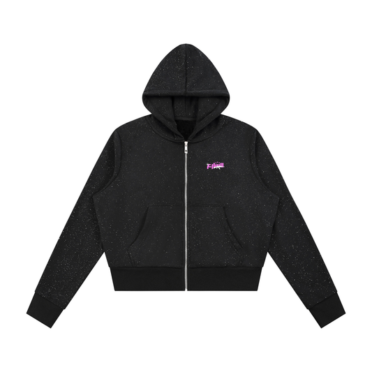 SPARKLES ZIPPER-"ICEBABY"