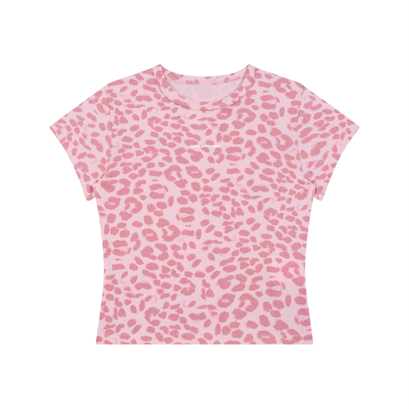 Leopard Crop T-Shirt-"LOONI"