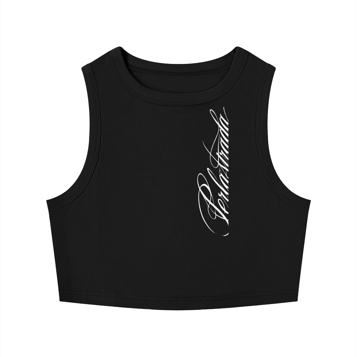 Crop Tank Top-"LALILE"