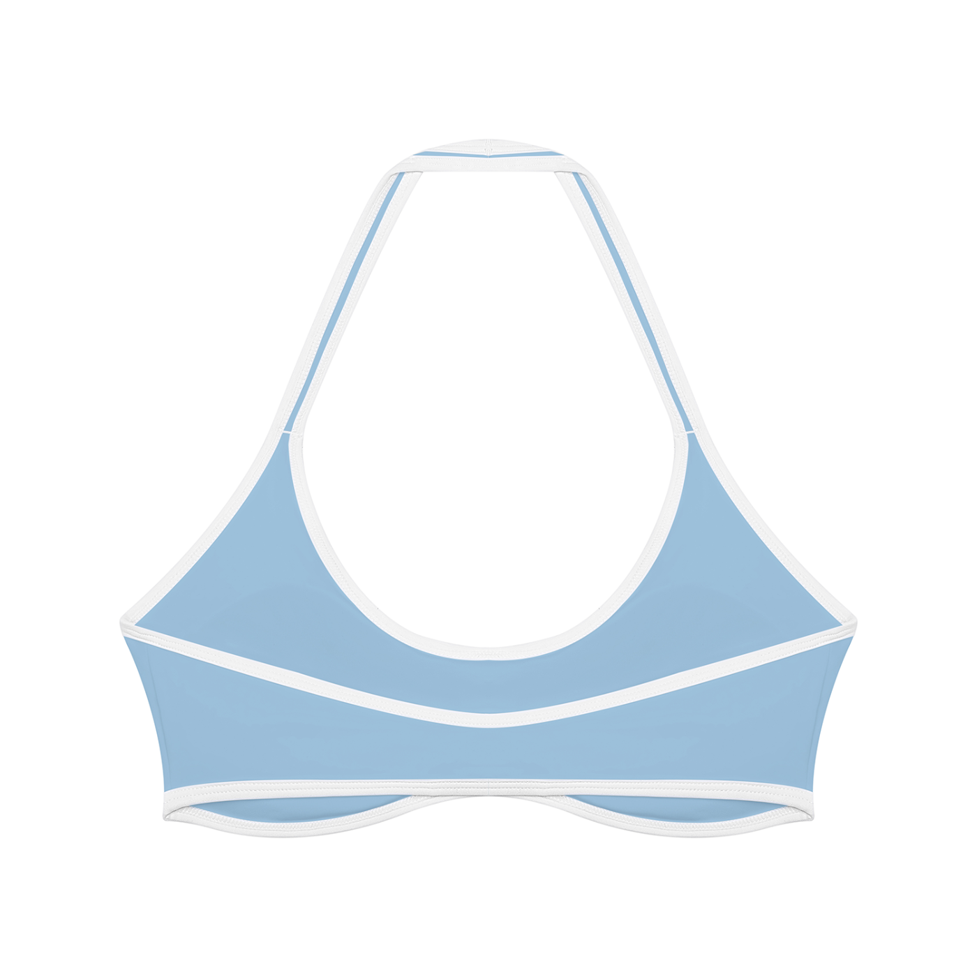 Women's Halter Color Block Yoga Sports Bra