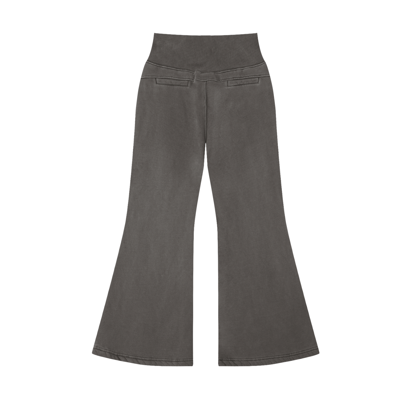Flared Fleece Pants-"2STRADA"