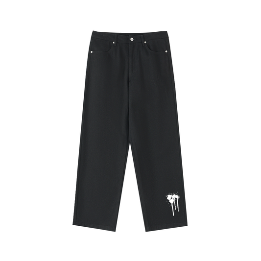 Heavyweight Straight-Leg Pants - "3Shots"