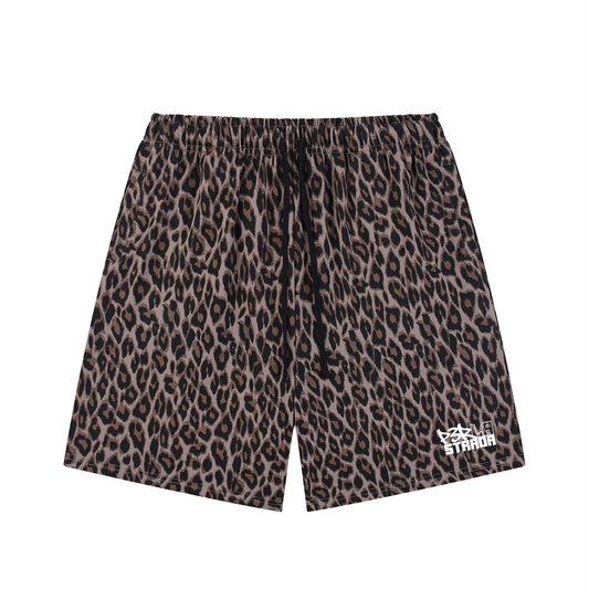 Unisex Leopard Shorts