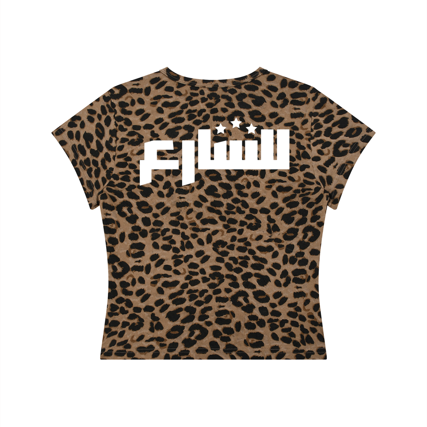 Leopard Crop T-Shirt-"LOONI"