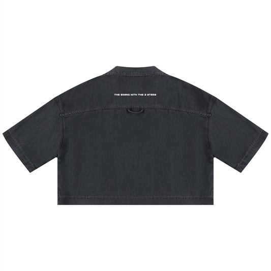 Boxy Cropped Shirt