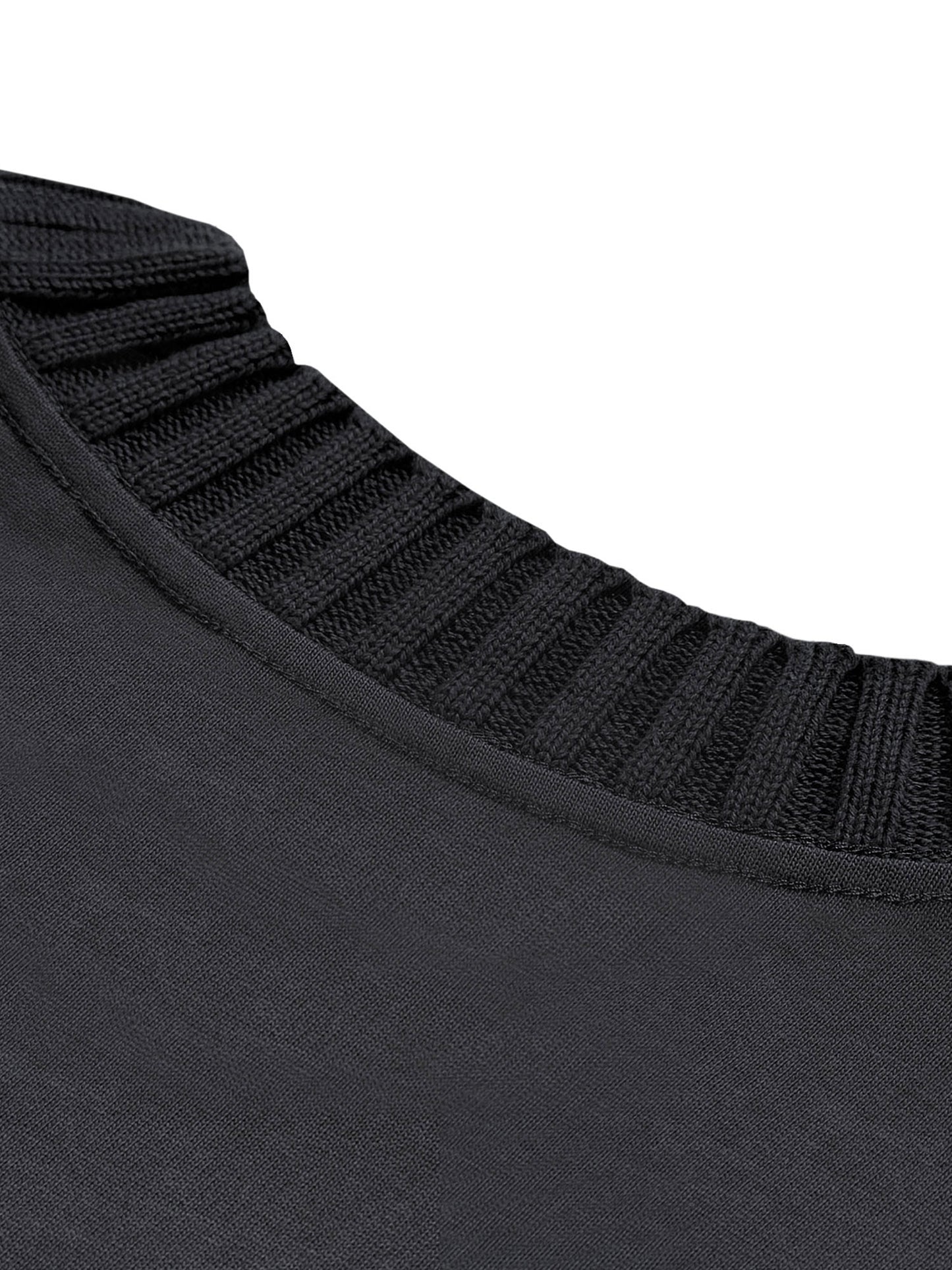 Strick-Tee mit Rundhalsausschnitt – "Stitch"