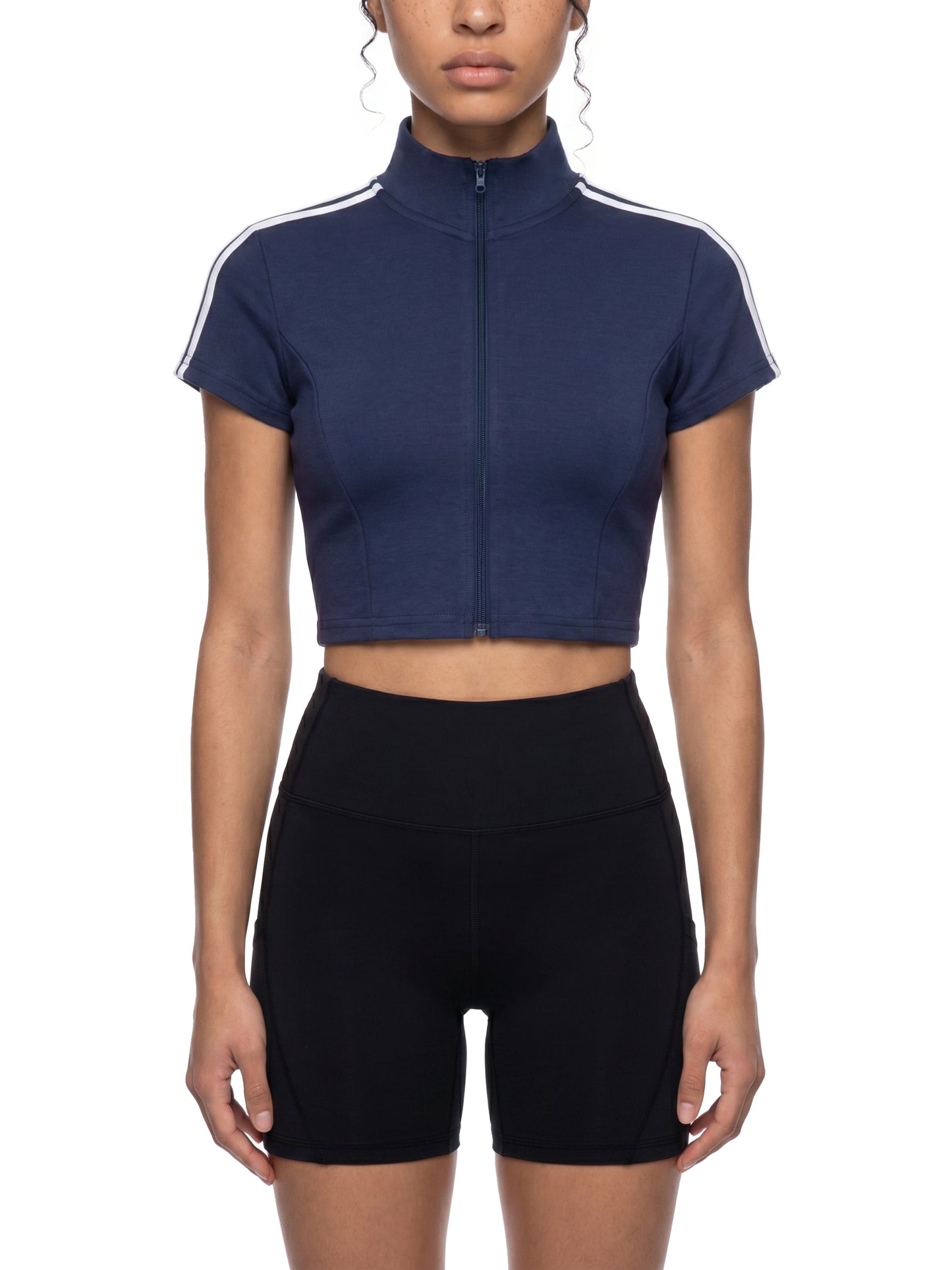 Women's Cropped ZIPPER-"WLLY"