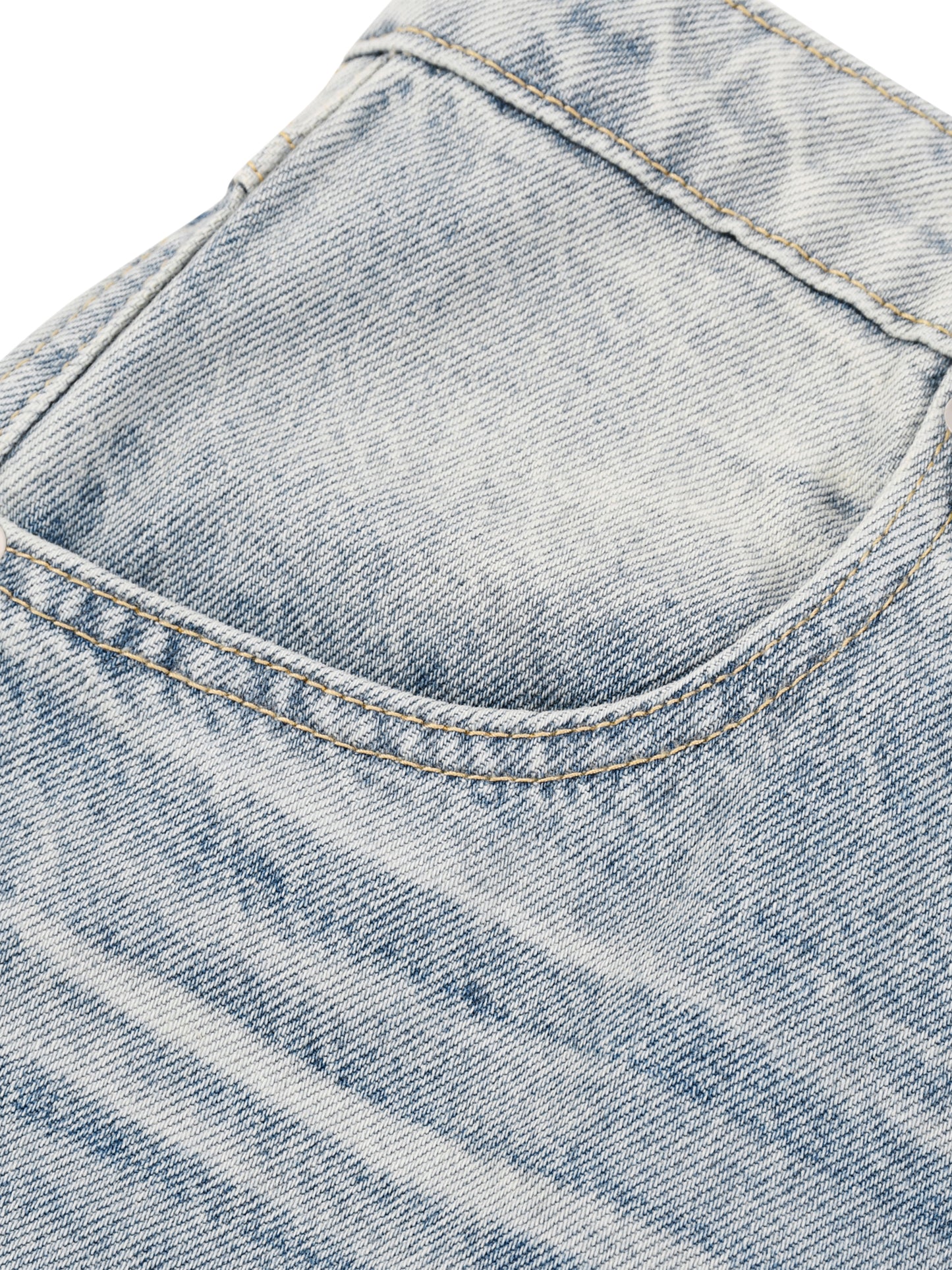 Men’s Enzyme Wash Wide Leg Jeans