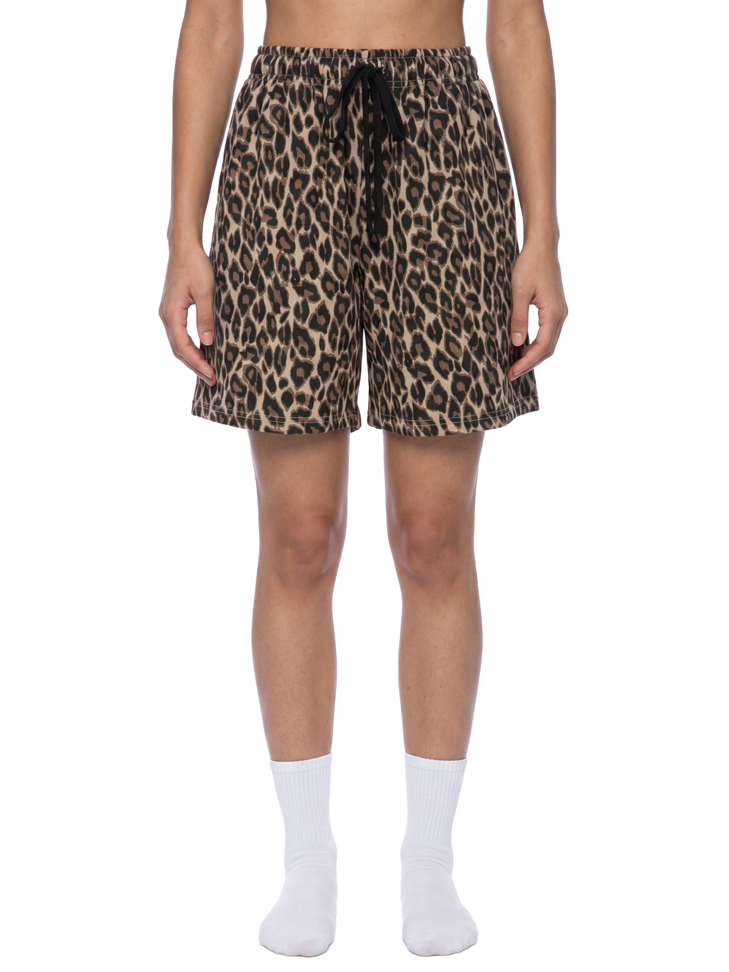 Unisex Leopard Shorts