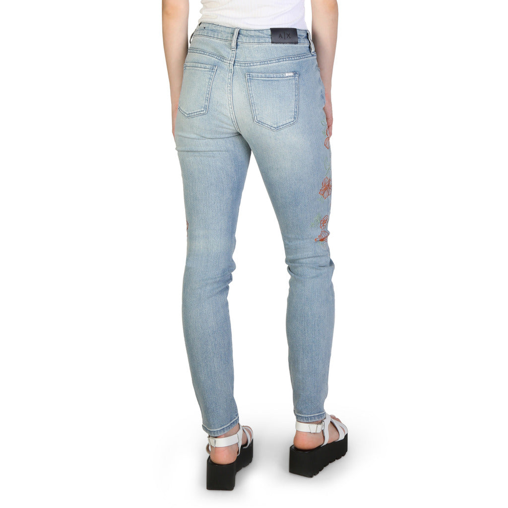 Armani Exchange - Jeans mit Stickerei